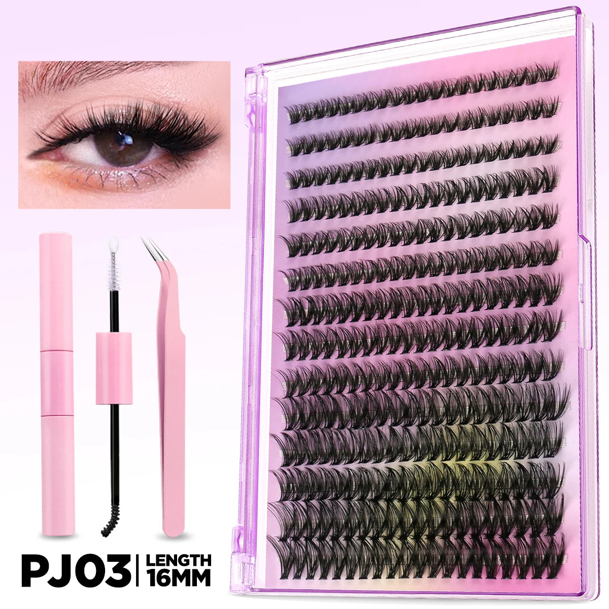 DIY Lash Extension Kit – Lash Clusters with Bond & Remover
