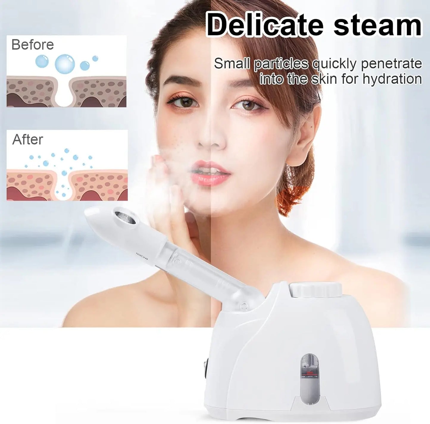 Facial Steamer – Deep Hydration & Pore Cleansing