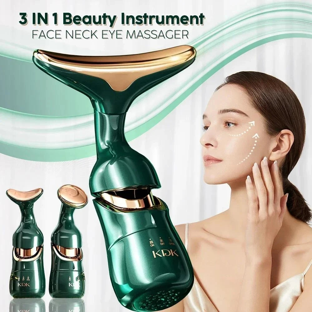 3-in-1 EMS Facial Lifting & Skin Tightening Massager