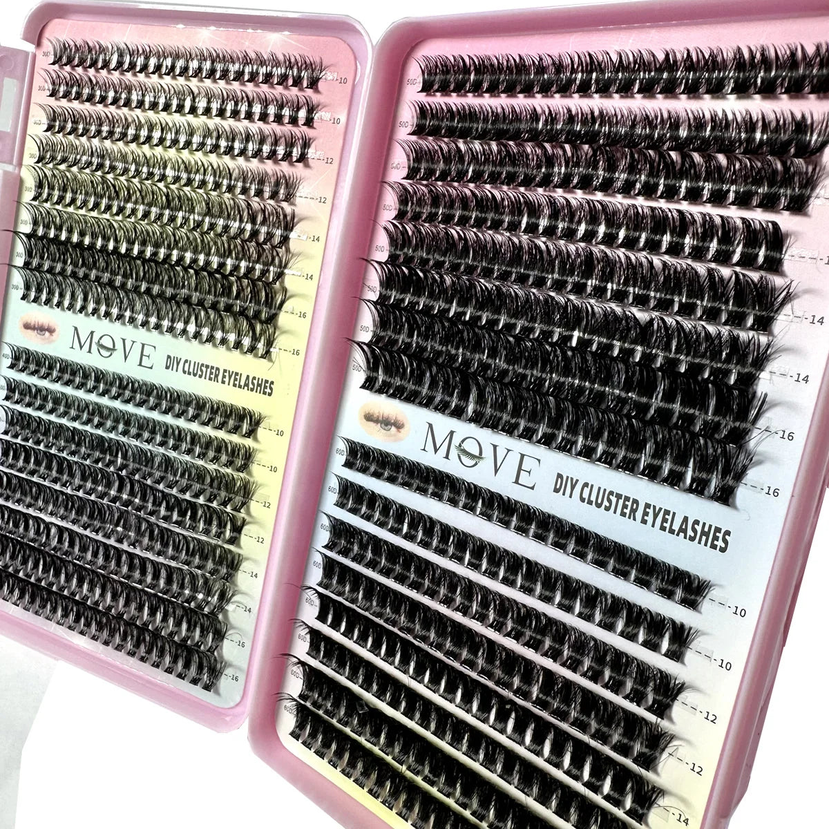 640pcs 5D Cluster Lash Extension Kit – Faux Mink