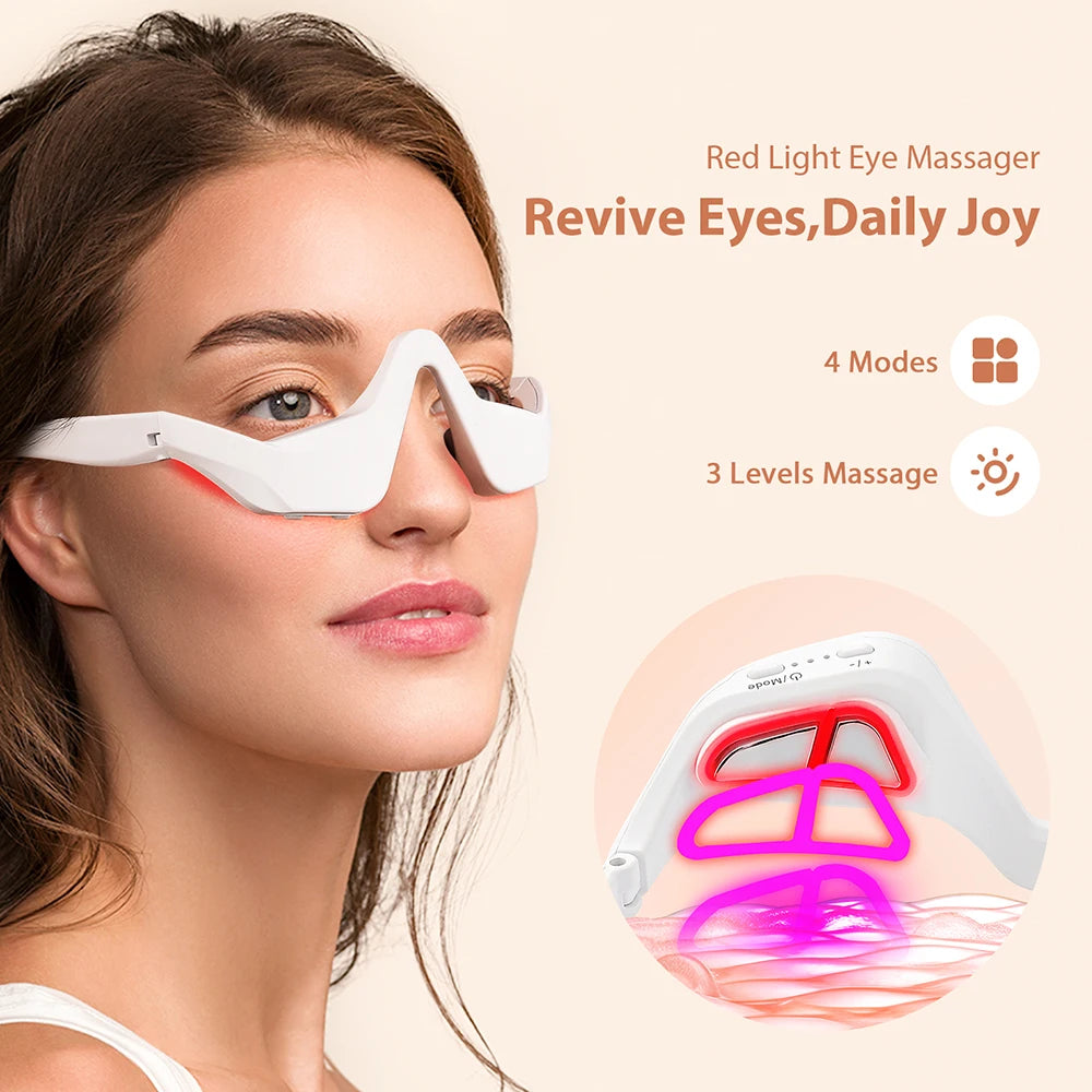 Eye Massager Glasses – Fatigue & Strain Relief