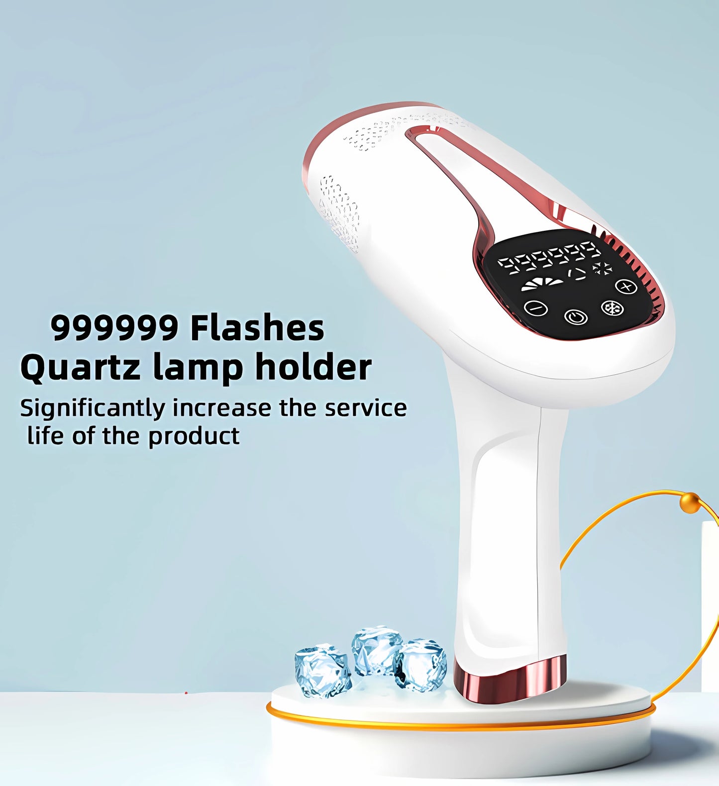 IPL Laser Hair Removal Device – 999999 Pulses