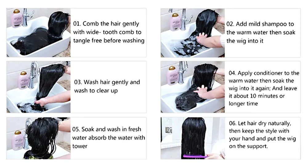 13x4 13x6 HD Transparent Straight Lace Front Wigs