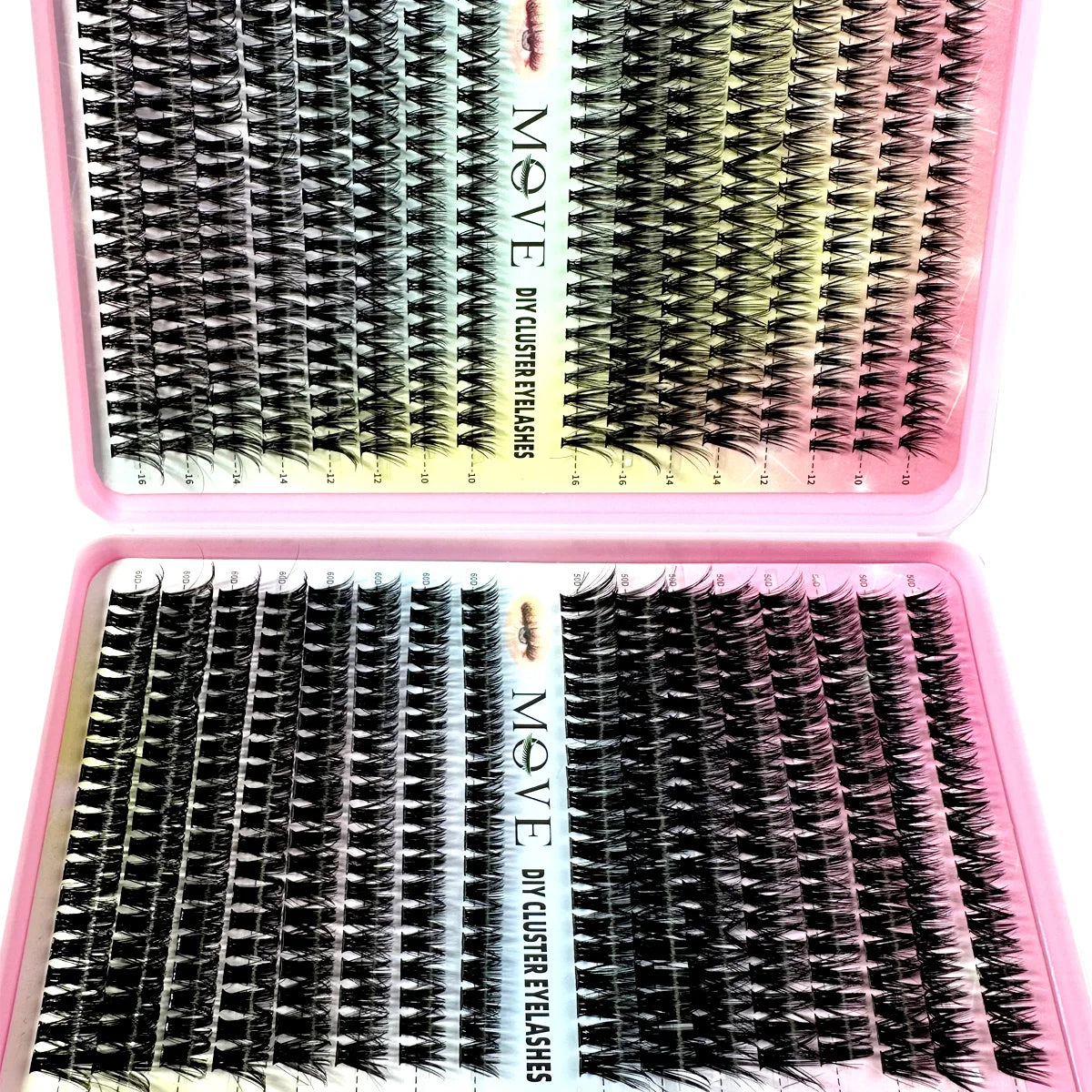 640pcs 5D Cluster Lash Extension Kit – Faux Mink