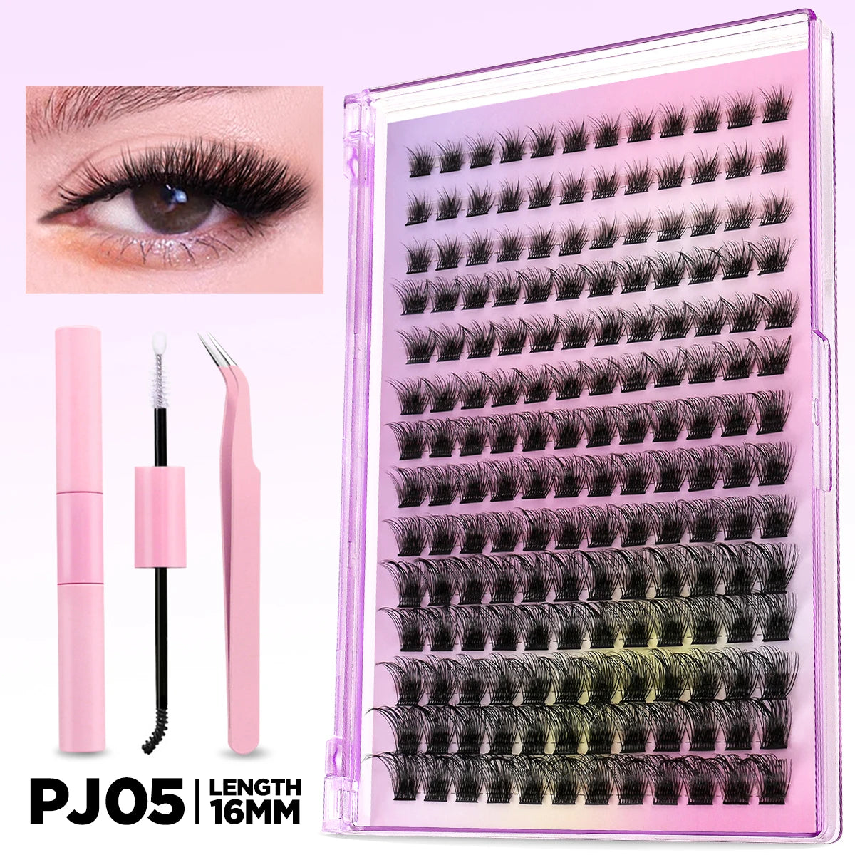 DIY Lash Extension Kit – Lash Clusters with Bond & Remover