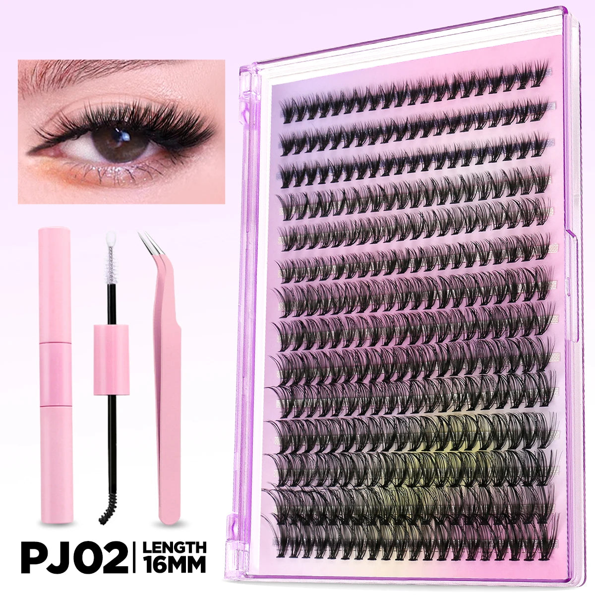 DIY Lash Extension Kit – Lash Clusters with Bond & Remover