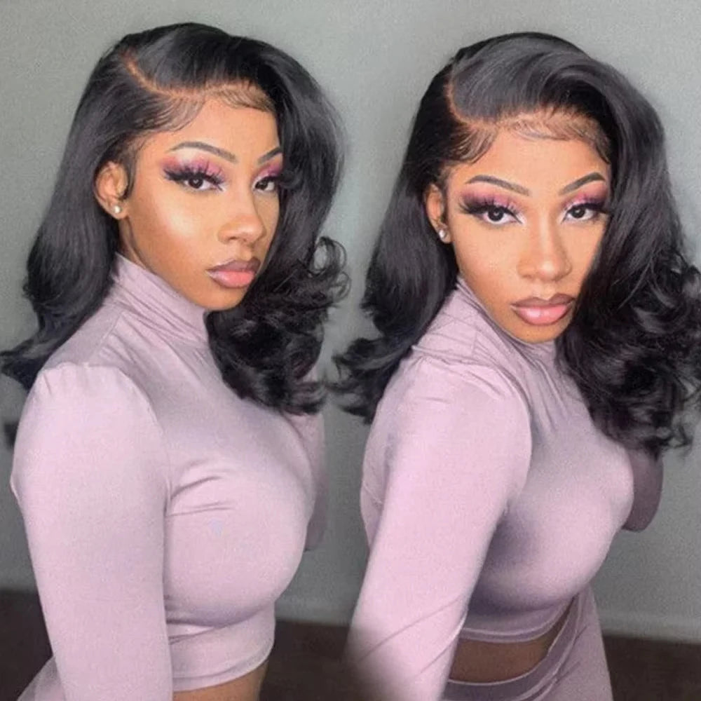 Glueless Body Wave Bob Wig – Pre-Plucked & Ready to Wear