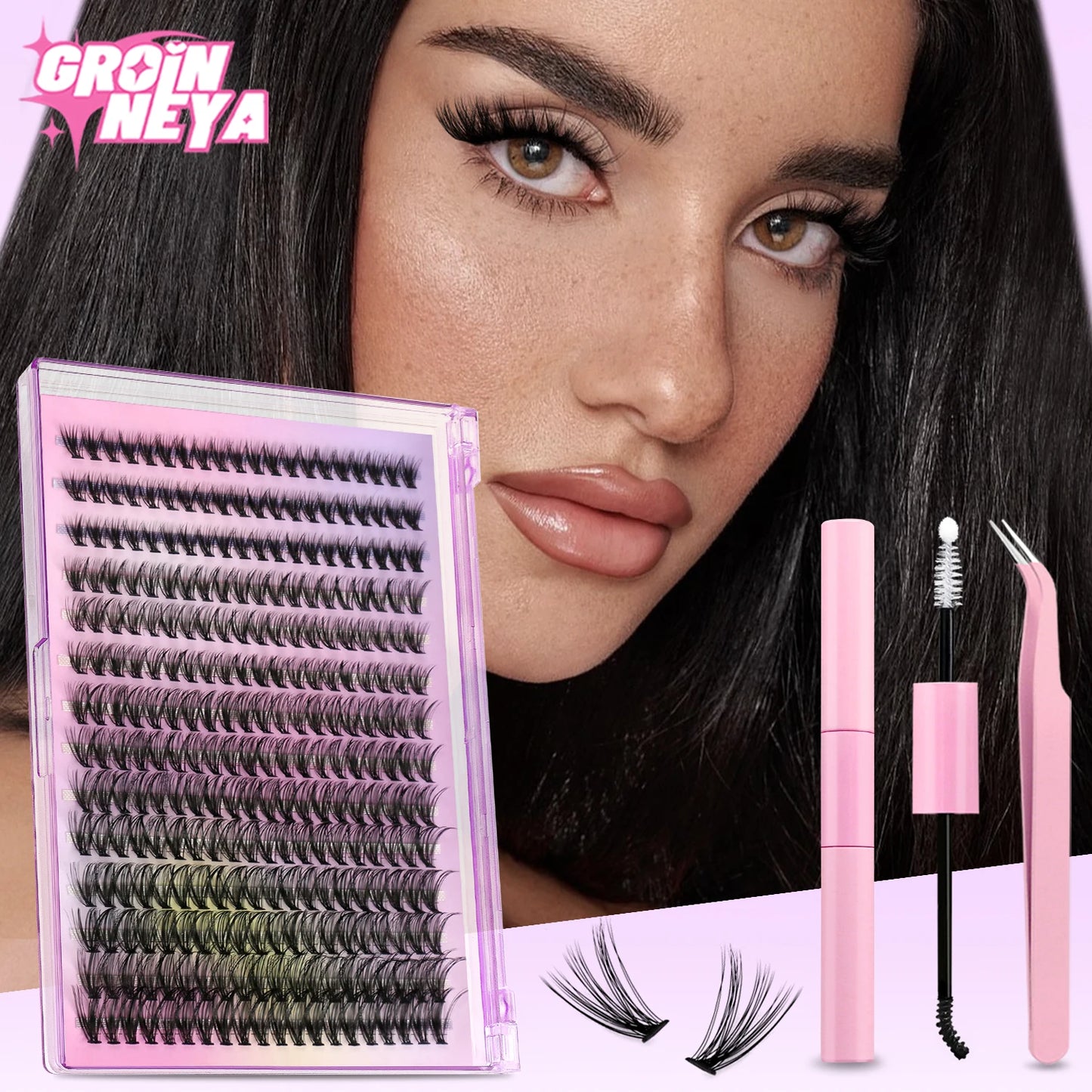DIY Lash Extension Kit – Lash Clusters with Bond & Remover