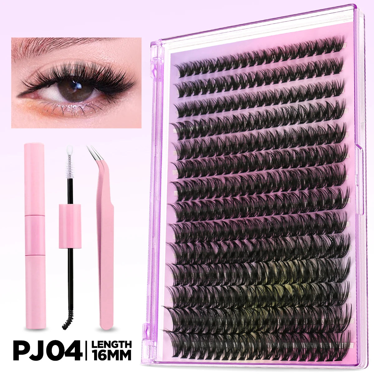 DIY Lash Extension Kit – Lash Clusters with Bond & Remover