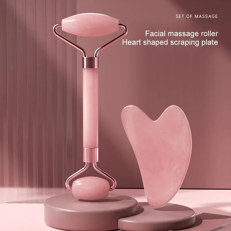 Resin Facial Massage Roller & Scraping Tool