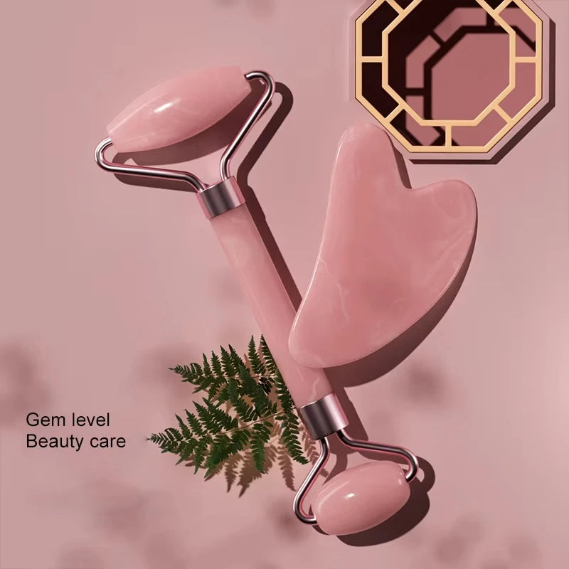 Resin Facial Massage Roller & Scraping Tool