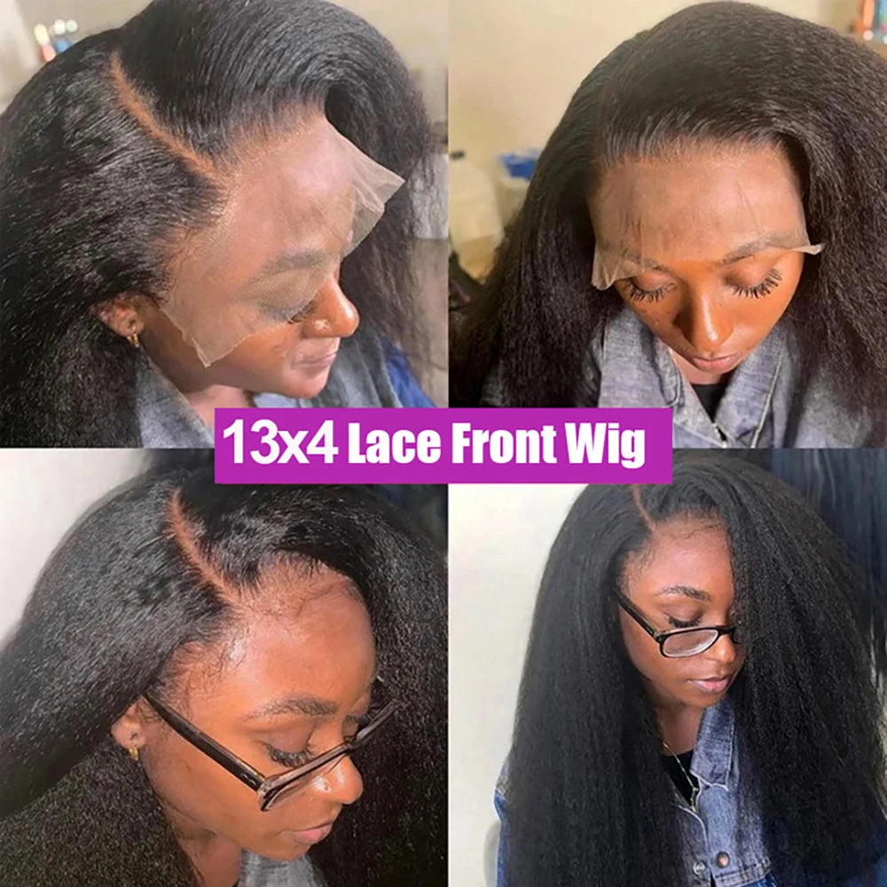 Kinky Straight 13x6 HD Front Lace
