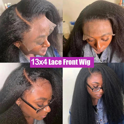 Kinky Straight 13x6 HD Front Lace