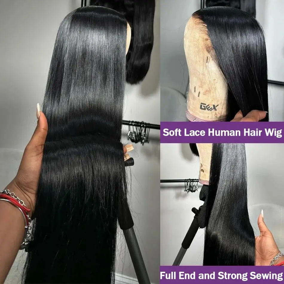 Straight 13x6 Lace Front Human Hair Wigs