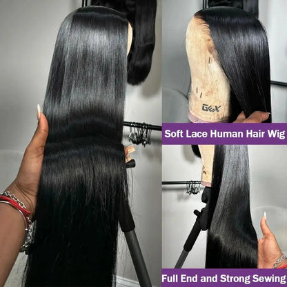 Straight 13x6 Lace Front Human Hair Wigs