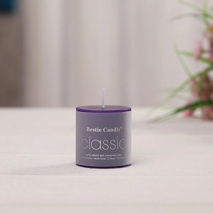 Natural Scented Candle – Classic Cylindrical Aromatherapy