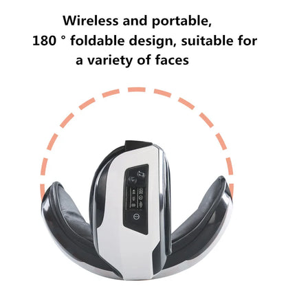 Rechargeable Eye Massager – Air Pressure, Heat & Music
