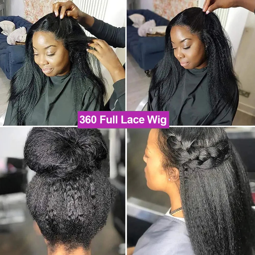 Kinky Straight 13x6 HD Front Lace