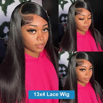 Straight 13x6 Lace Front Human Hair Wigs