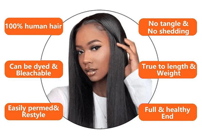 13x6 HD Front Transparent Lace Body Wave Wigs