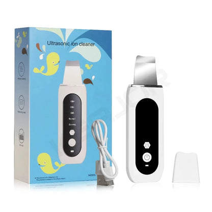 Ultrasonic Skin Scrubber – Deep Pore Cleansing & Blackhead Removal