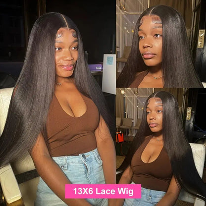 Straight 13x6 Lace Front Human Hair Wigs