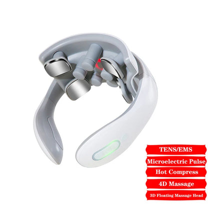 Smart Neck & Shoulder Massager – Heating & Vibration
