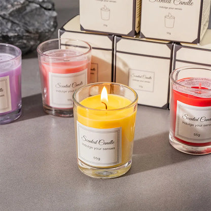 Handmade Soy Wax Aromatherapy Candle – Gift Box