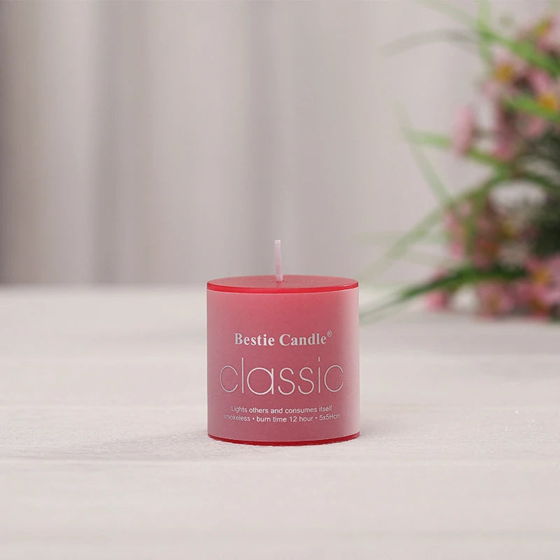 Natural Scented Candle – Classic Cylindrical Aromatherapy