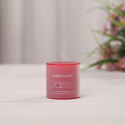 Natural Scented Candle – Classic Cylindrical Aromatherapy