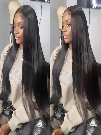 13x4 13x6 HD Transparent Straight Lace Front Wigs