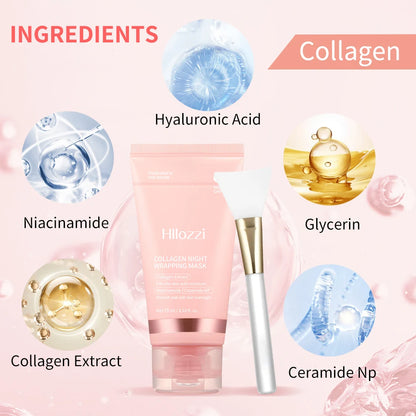 Collagen Overnight Wrap Mask – Hydrating Night Treatment