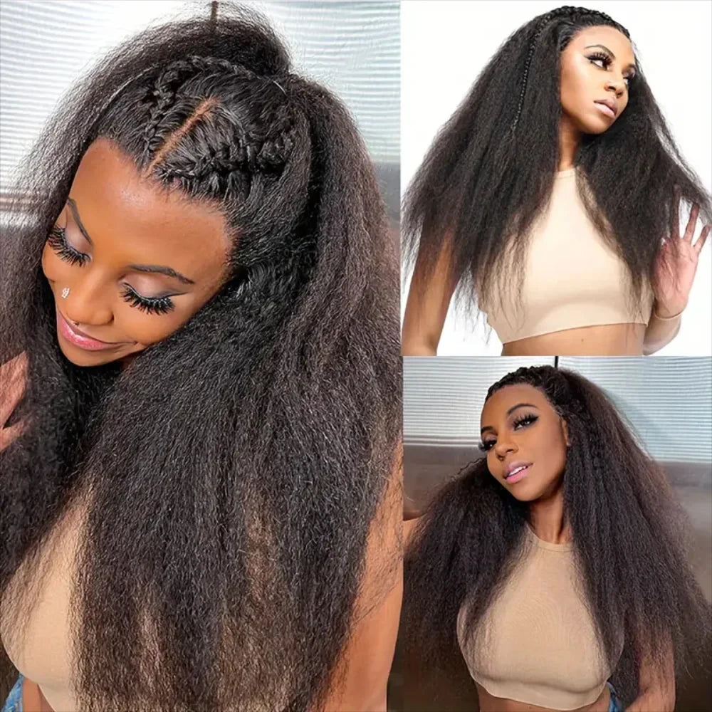 Kinky Straight 13x6 HD Front Lace