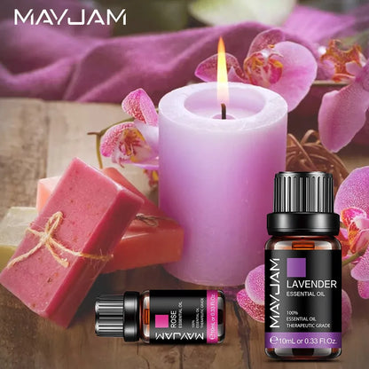 10ml Essential Oil – Lavender, Lemongrass, Jasmine & More