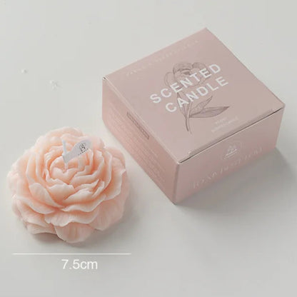 Peony Flower Scented Candle