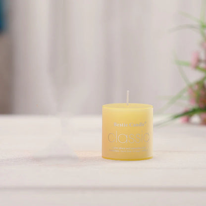 Natural Scented Candle – Classic Cylindrical Aromatherapy