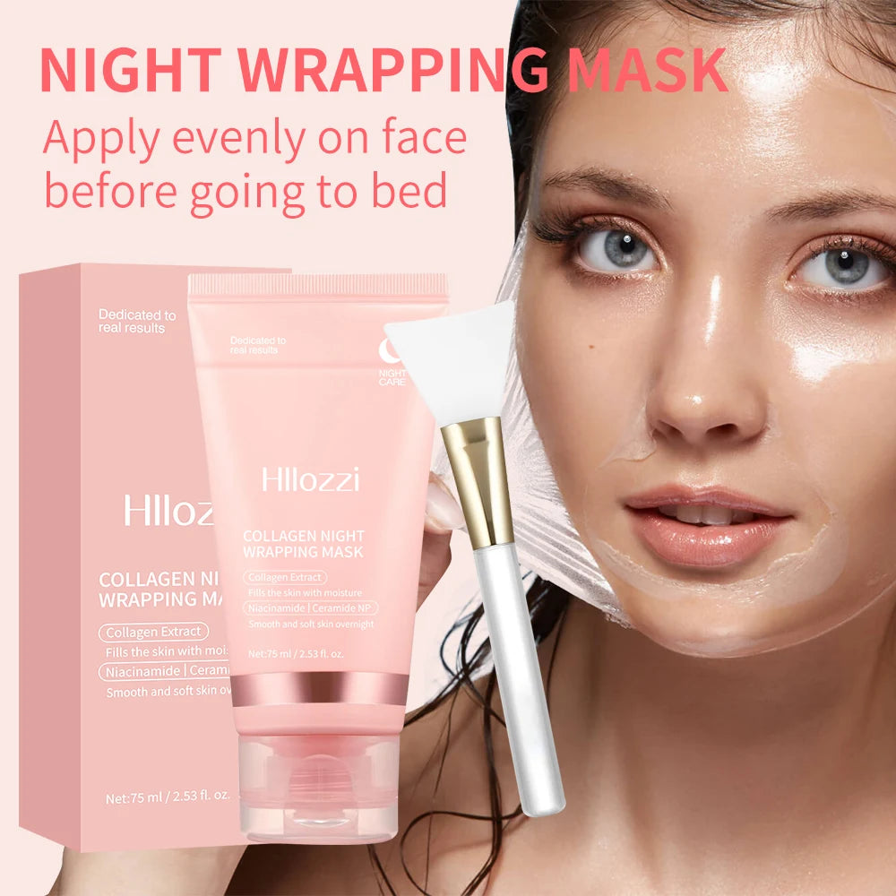 Collagen Overnight Wrap Mask – Hydrating Night Treatment