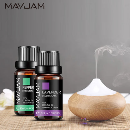 10ml Essential Oil – Lavender, Lemongrass, Jasmine & More