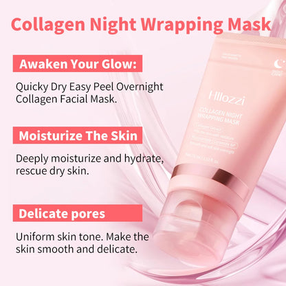 Collagen Overnight Wrap Mask – Hydrating Night Treatment