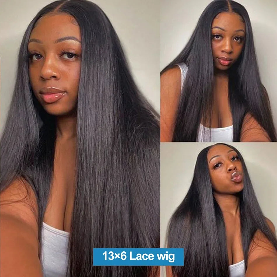 Straight 13x6 Lace Front Human Hair Wigs
