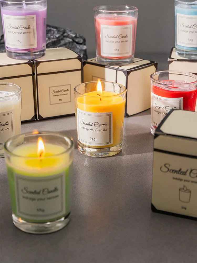 Handmade Soy Wax Aromatherapy Candle – Gift Box