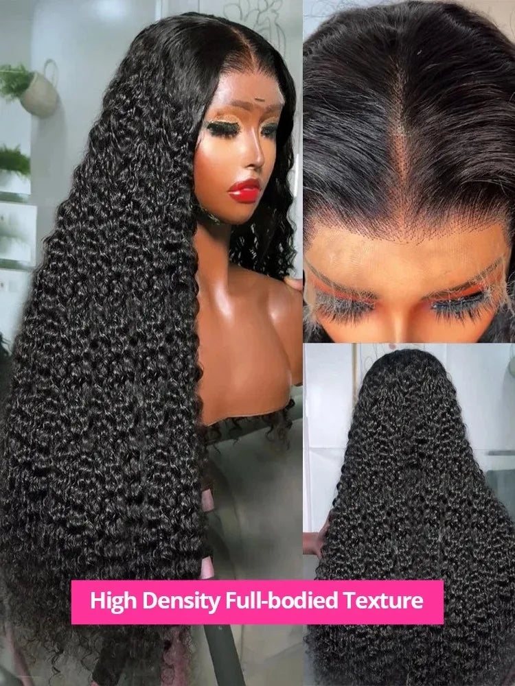 Curly 13x6 HD Lace Front Hair Wigs