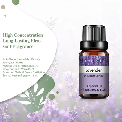 10ml Natural Essential Oil – Aromatherapy & Diffuser