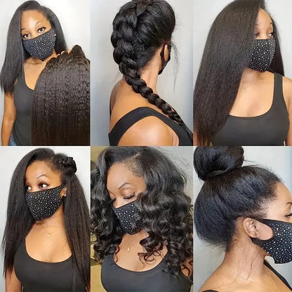 Kinky Straight 13x6 HD Front Lace