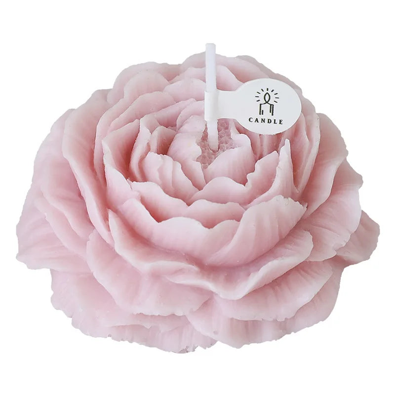 Peony Flower Scented Candle