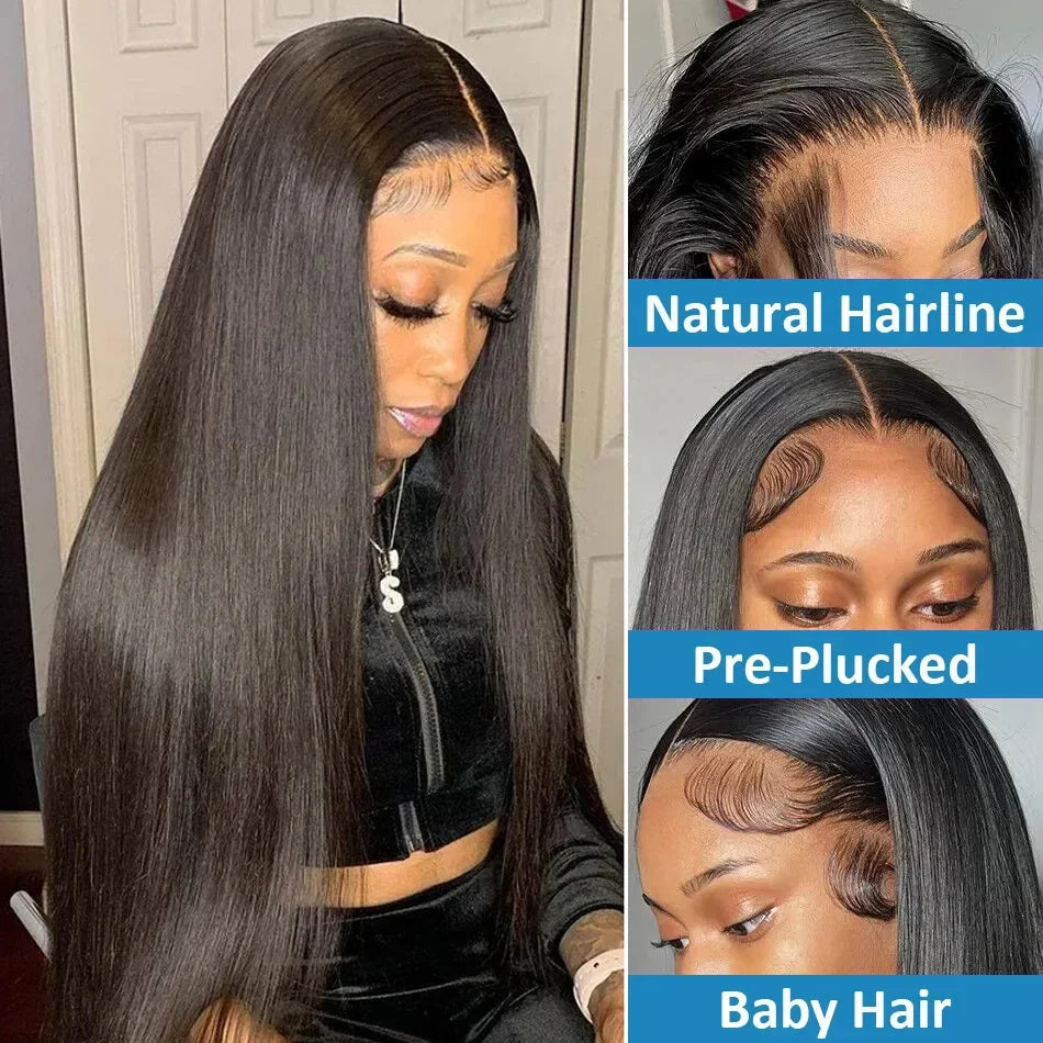 Straight 13x6 Lace Front Human Hair Wigs