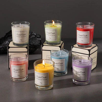 Handmade Soy Wax Aromatherapy Candle – Gift Box