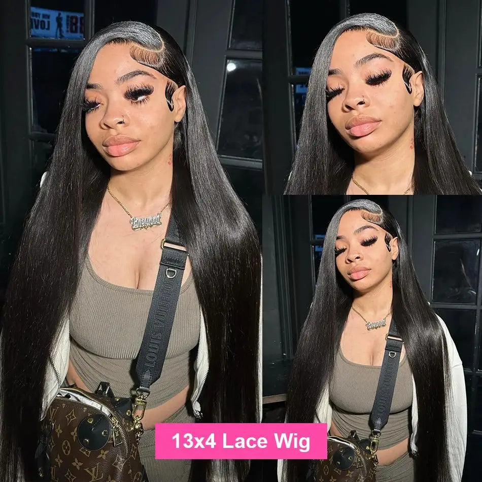 Straight 13x6 Lace Front Human Hair Wigs
