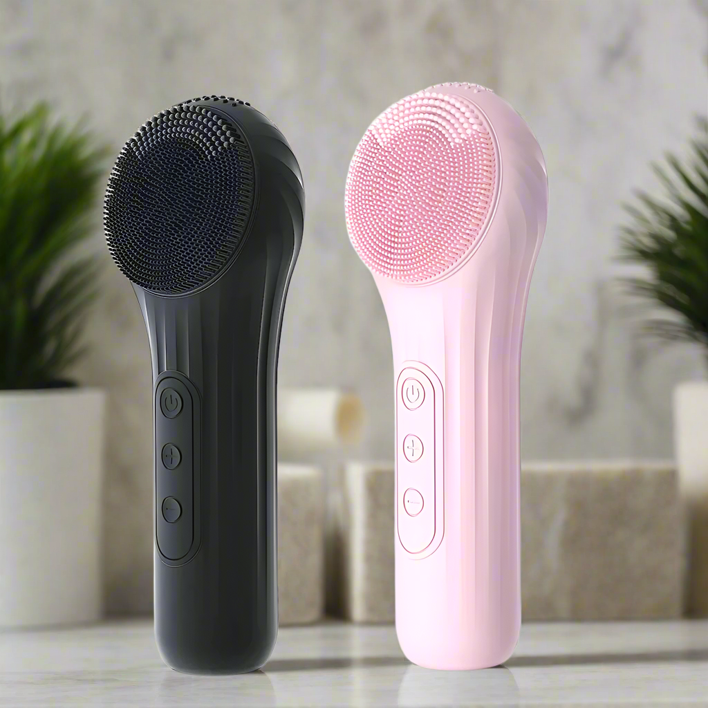 Sonic Waterproof Facial Cleansing Brush – Deep Clean & Exfoliation