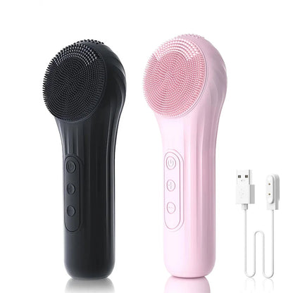 Sonic Waterproof Facial Cleansing Brush – Deep Clean & Exfoliation